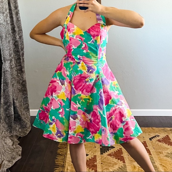 Chauncey St Dresses & Skirts - Vintage dress watercolor